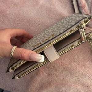 Michael Kors Gray Crossbody Bag